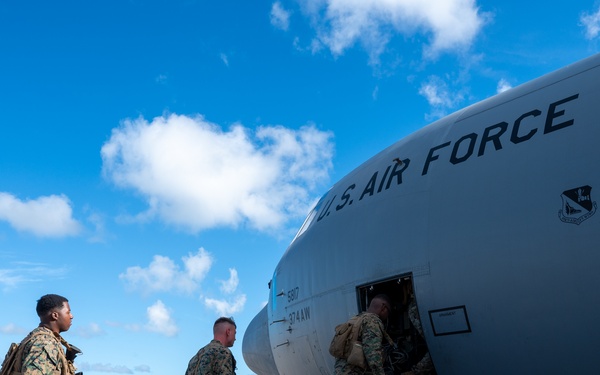 36 AS conducts HIRAIN with US Marines, enables bilateral operations