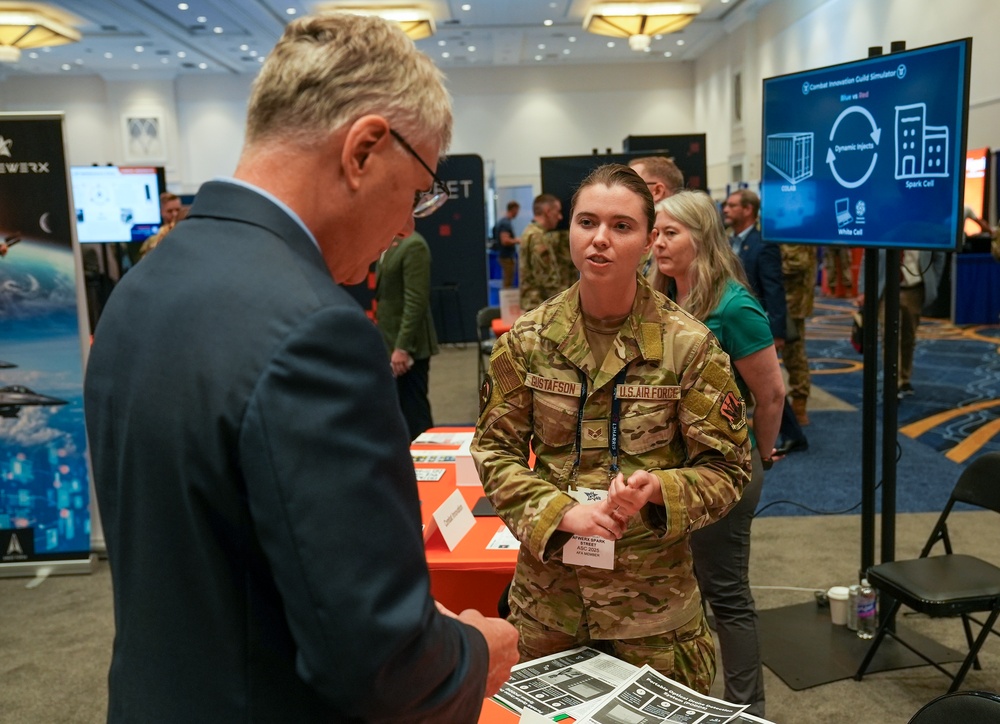AFWERX Spark Street at the 2025 Air, Space and Cyber Conference