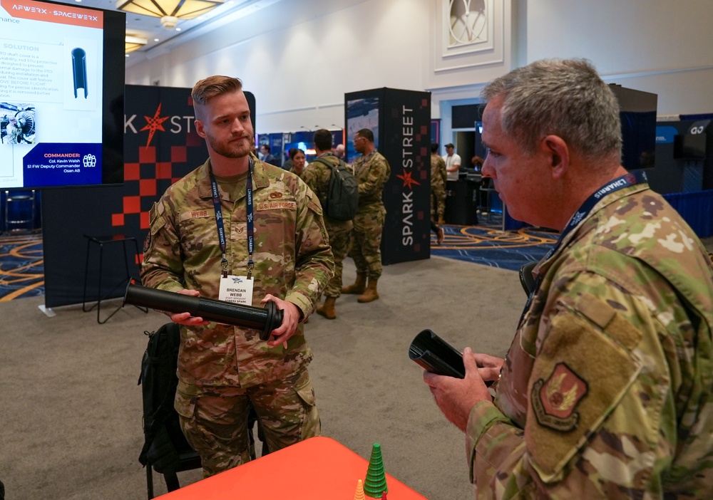 AFWERX Spark Street at the 2025 Air, Space and Cyber Conference