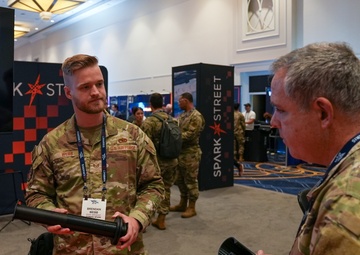 AFWERX Spark Street at the 2025 Air, Space and Cyber Conference