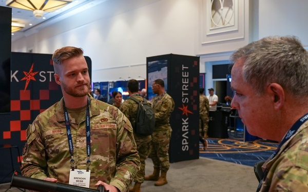 AFWERX Spark Street at the 2025 Air, Space and Cyber Conference