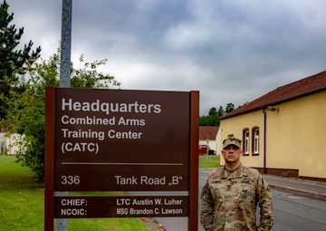MSG Lawson leads, mentors Soldiers at Combined Arms Training Center