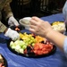 Airmen play games Veterans at the Armed Forces Retirement Home