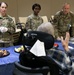 Airmen play games Veterans at the Armed Forces Retirement Home
