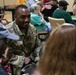 Airmen play games Veterans at the Armed Forces Retirement Home