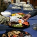 Airmen play games Veterans at the Armed Forces Retirement Home