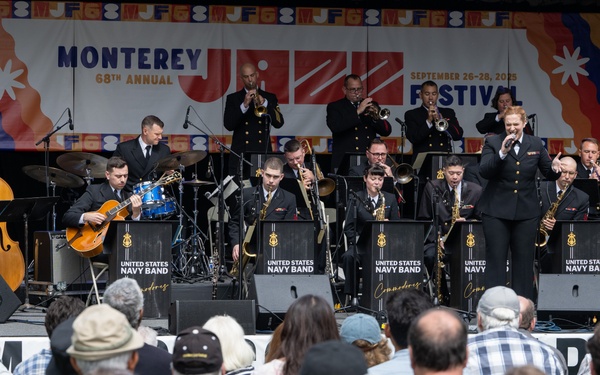Navy Band Commodores perform at Monterey Jazz Festival