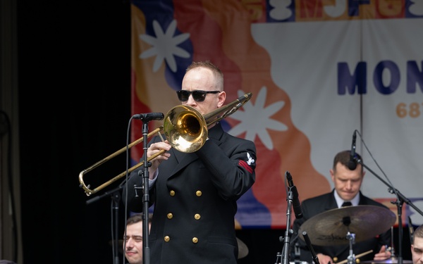 Navy Band Commodores perform at the Monterey Jazz Festival