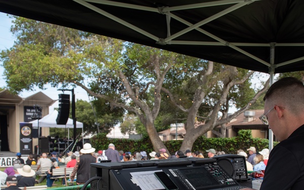 Navy Band Commodores perform at the Monterey Jazz Festival