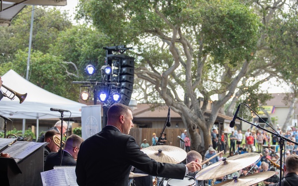 Navy Band Commodores perform at the Monterey Jazz Festival