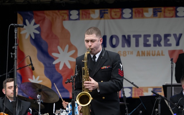 Navy Band Commodores perform at Monterey Jazz Festival