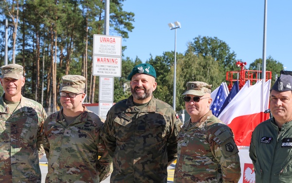 FUEL FACILITY RIBBON CUTTING – POWIDZ, POLAND