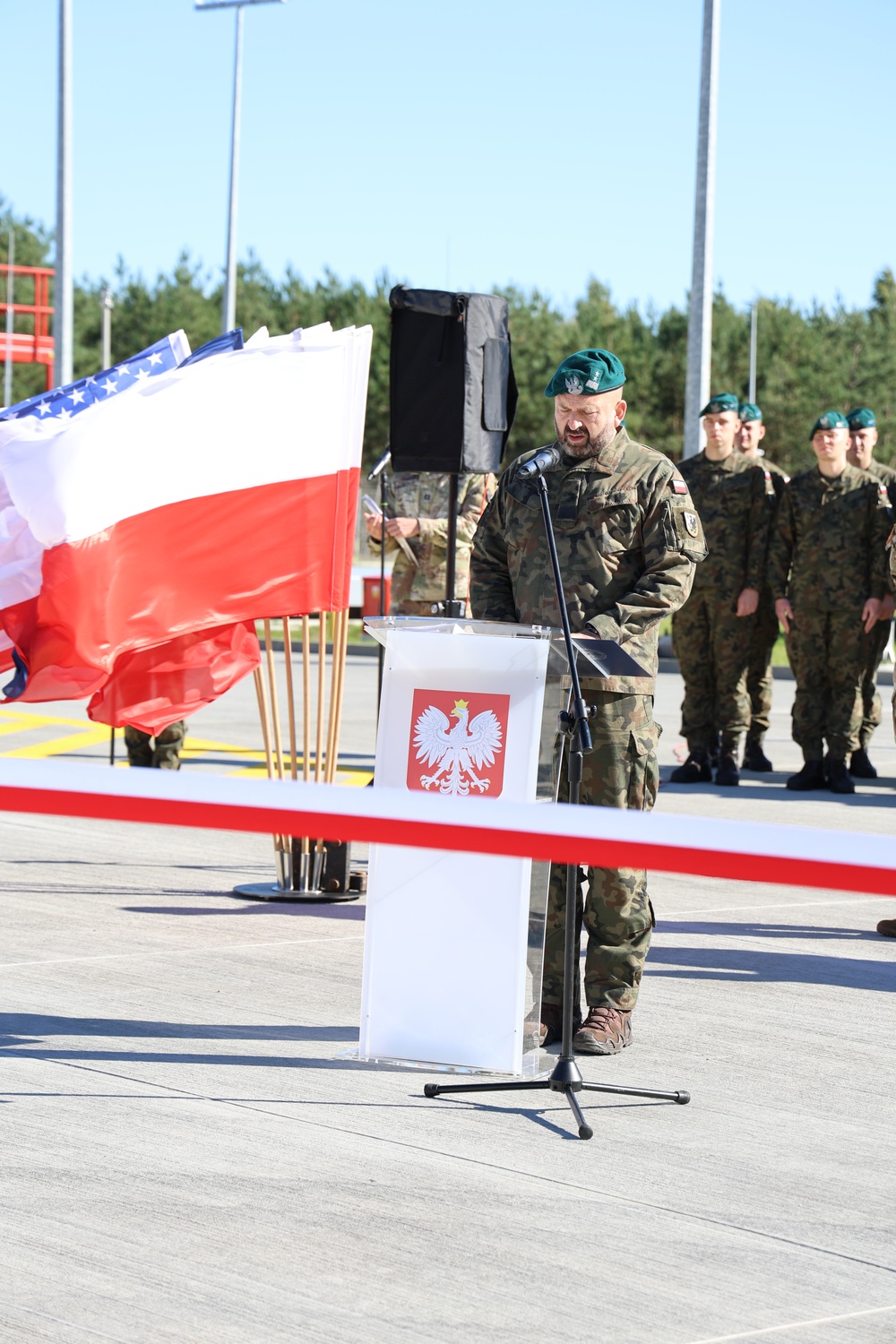 FUEL FACILITY RIBBON CUTTING – POWIDZ, POLAND