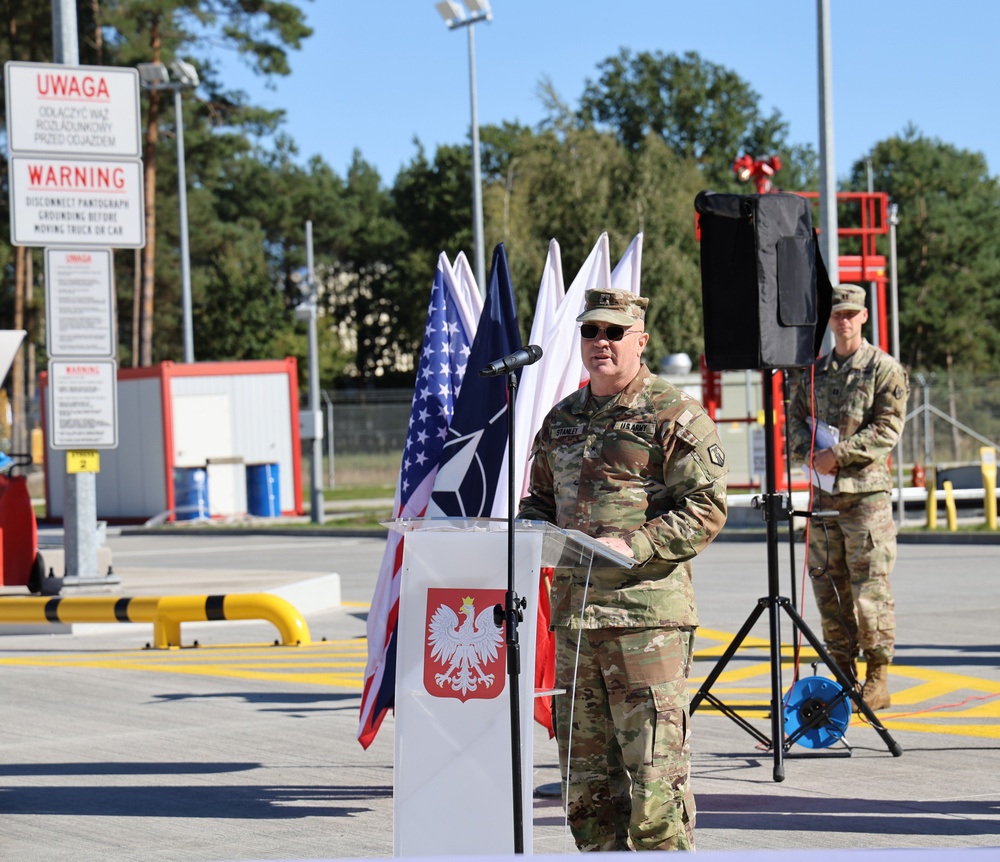 FUEL FACILITY RIBBON CUTTING – POWIDZ, POLAND