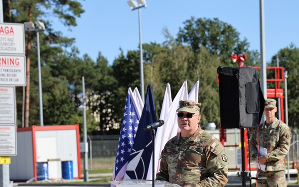 FUEL FACILITY RIBBON CUTTING – POWIDZ, POLAND