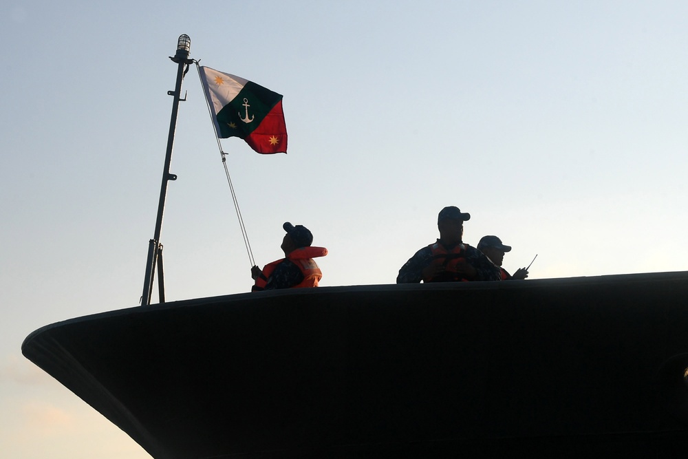Ships depart Naval Station Mayport for UNITAS 2025