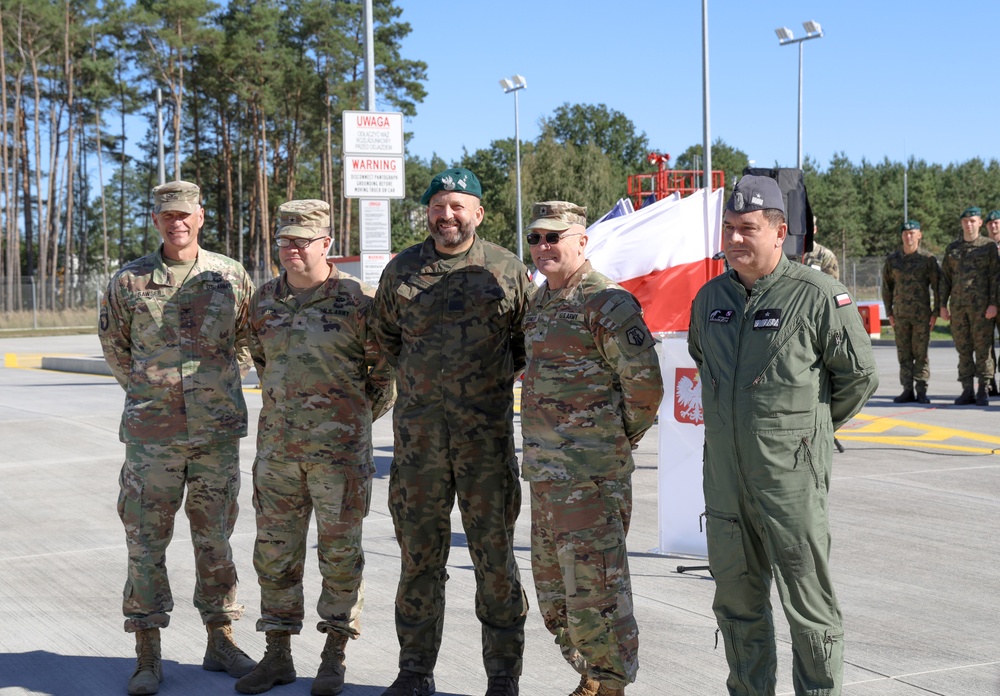 FUEL FACILITY RIBBON CUTTING – POWIDZ, POLAND