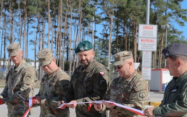 FUEL FACILITY RIBBON CUTTING – POWIDZ, POLAND