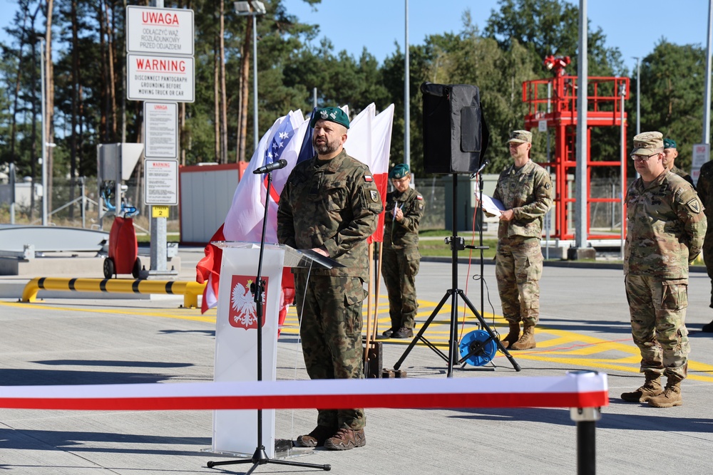 FUEL FACILITY RIBBON CUTTING – POWIDZ, POLAND