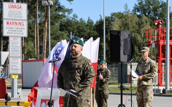 FUEL FACILITY RIBBON CUTTING – POWIDZ, POLAND