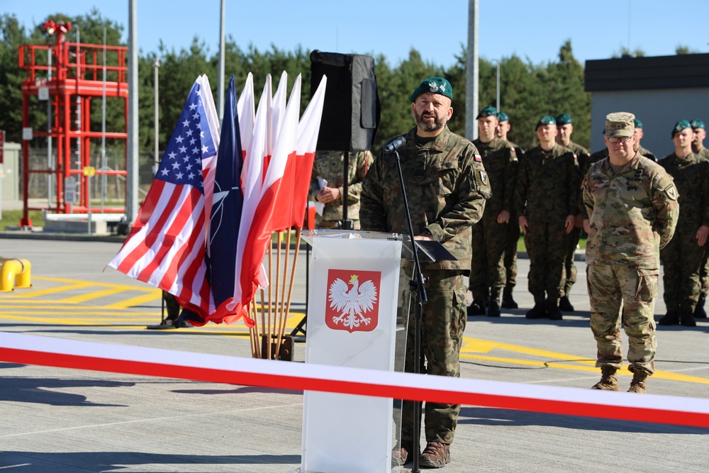 FUEL FACILITY RIBBON CUTTING – POWIDZ, POLAND