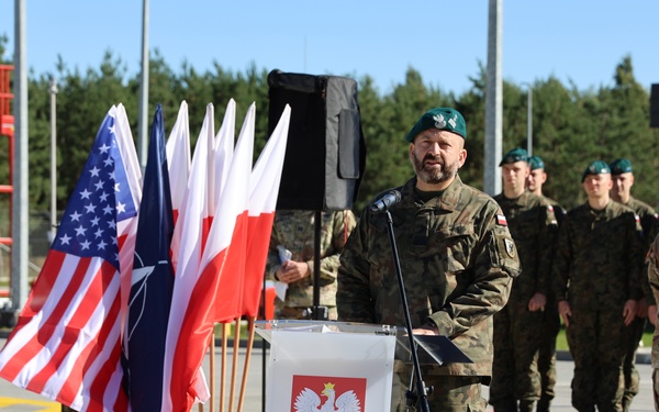 FUEL FACILITY RIBBON CUTTING – POWIDZ, POLAND