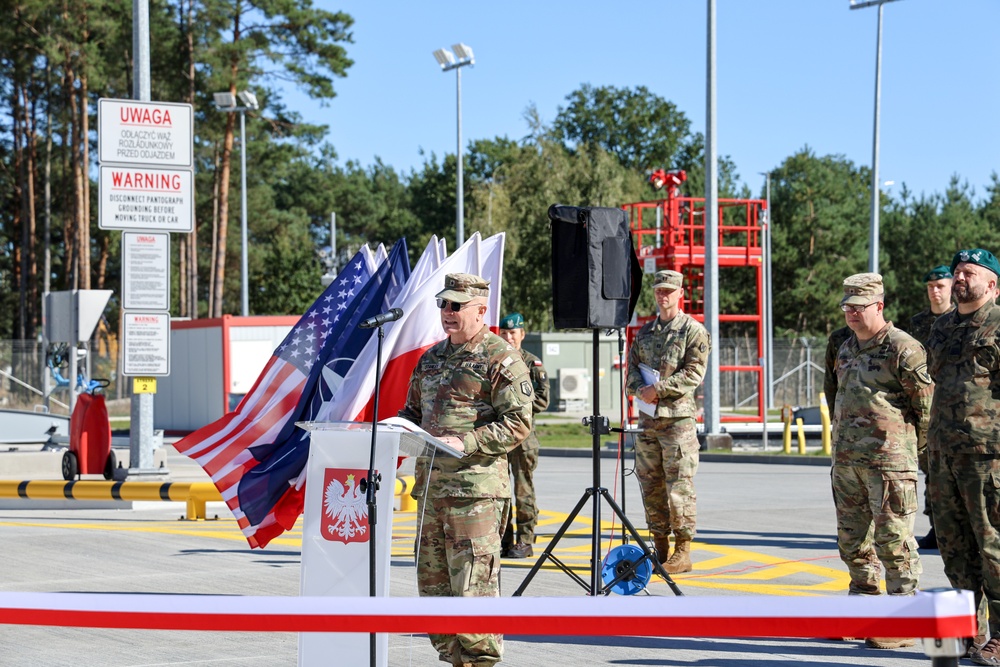 FUEL FACILITY RIBBON CUTTING – POWIDZ, POLAND