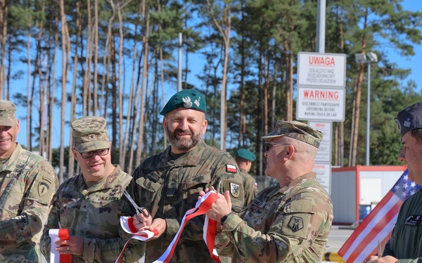 FUEL FACILITY RIBBON CUTTING – POWIDZ, POLAND