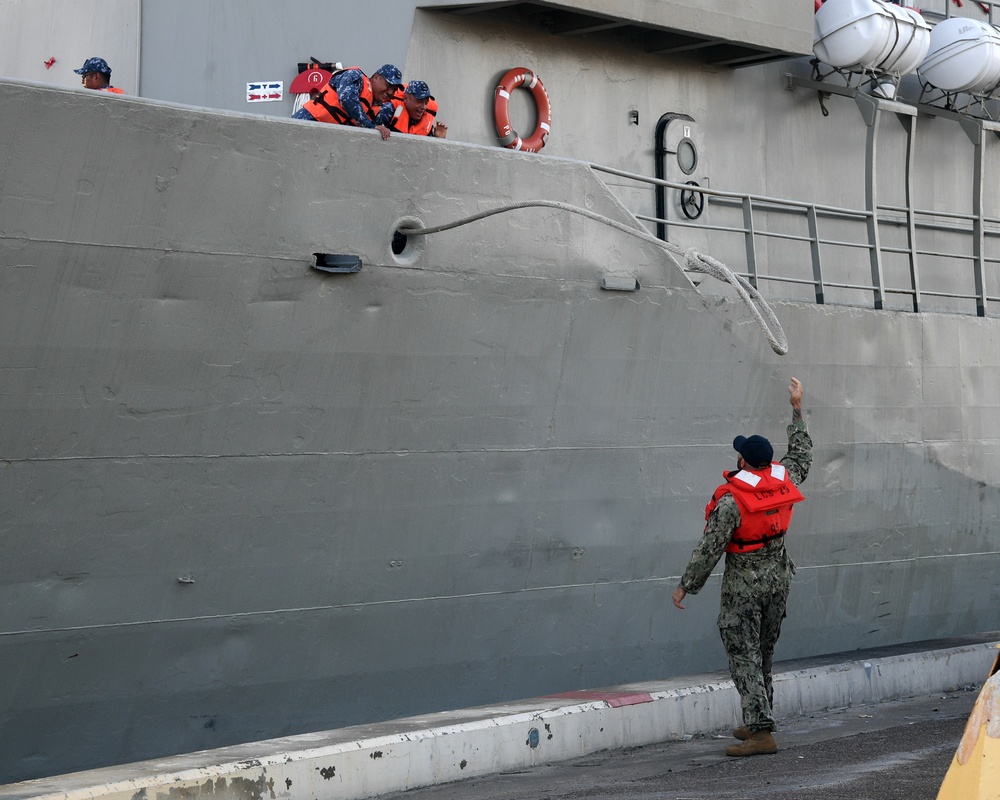 Ships depart Naval Station Mayport for UNITAS 2025