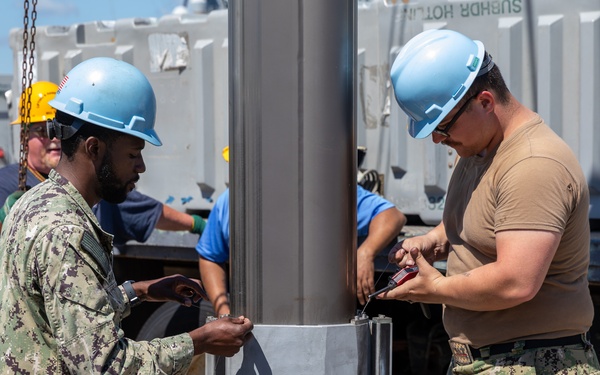 NNSY FMB Team Meets Vital Milestone on USS Oregon (SSN 793) CMAV