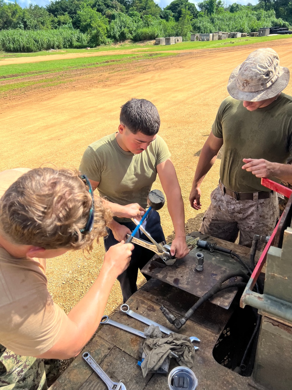 NMCB 133 Deployed to Tinian
