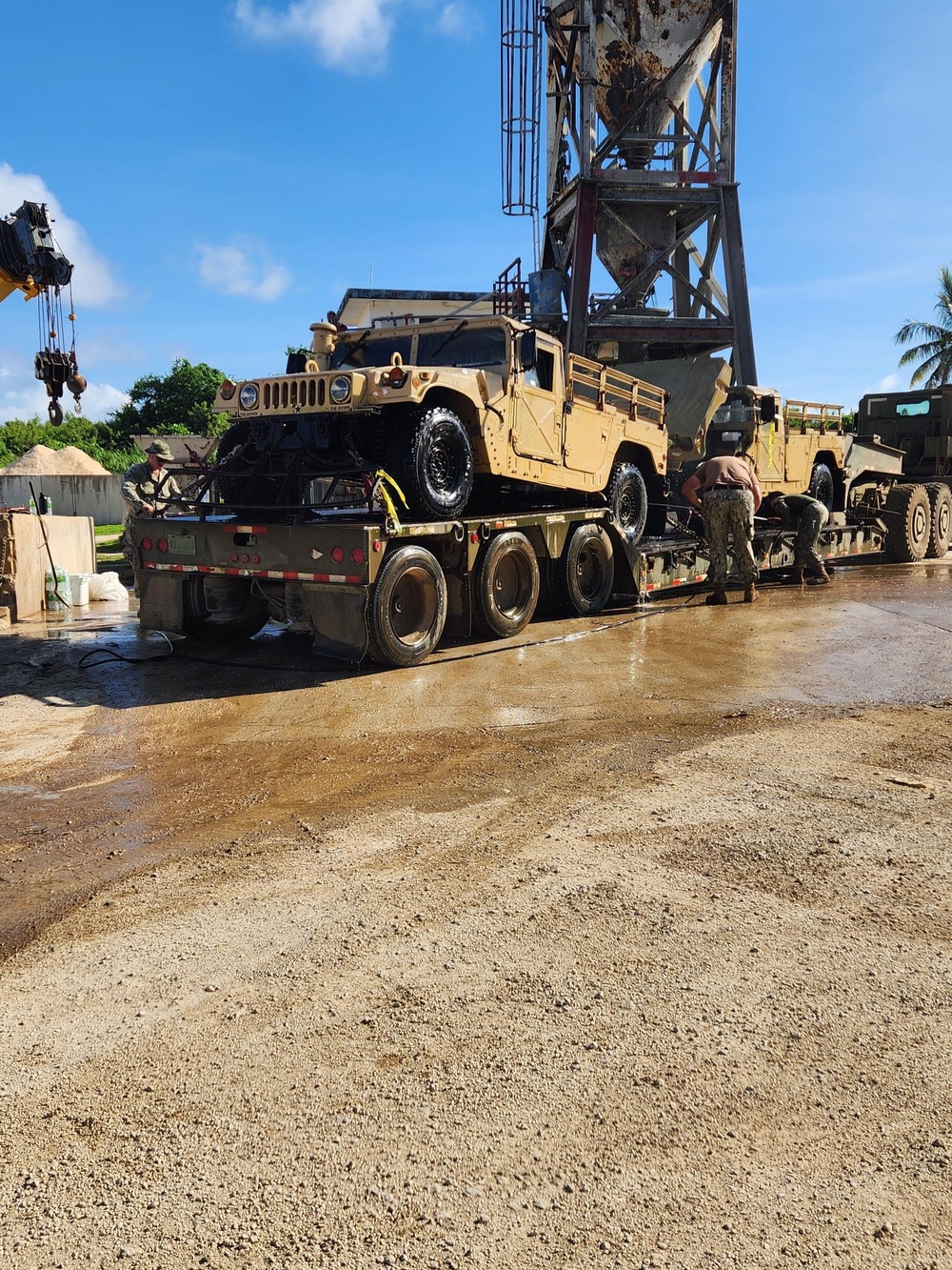 NMCB 133 Deployed to Tinian