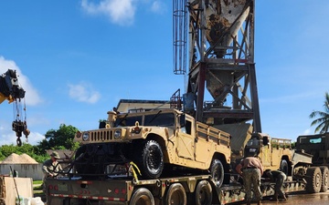 NMCB 133 Deployed to Tinian