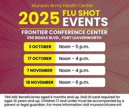 Munson Announces Flu Vaccine Events at Frontier Conference Center