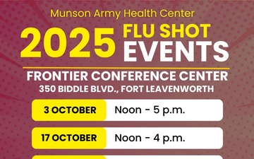 Munson Announces Flu Vaccine Events at Frontier Conference Center