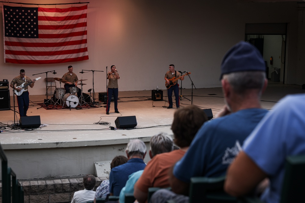 Quantico Marine Band Performs at Hagerstown Community College