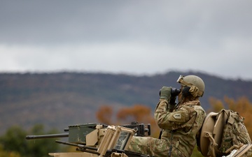 1st ABCT, 1st Infantry Division, M1A2 Abrams Conduct Table IV Gunnery at Novo Selo Training Area