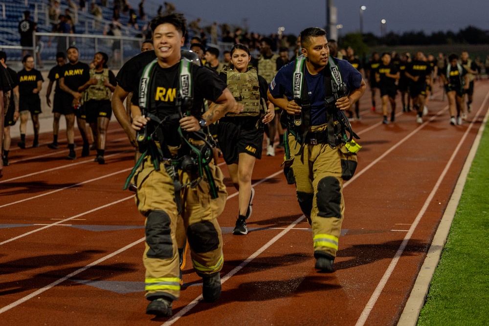 13th Armored Corps Sustainment Command participates in Sept. 11th memorial Physical Training