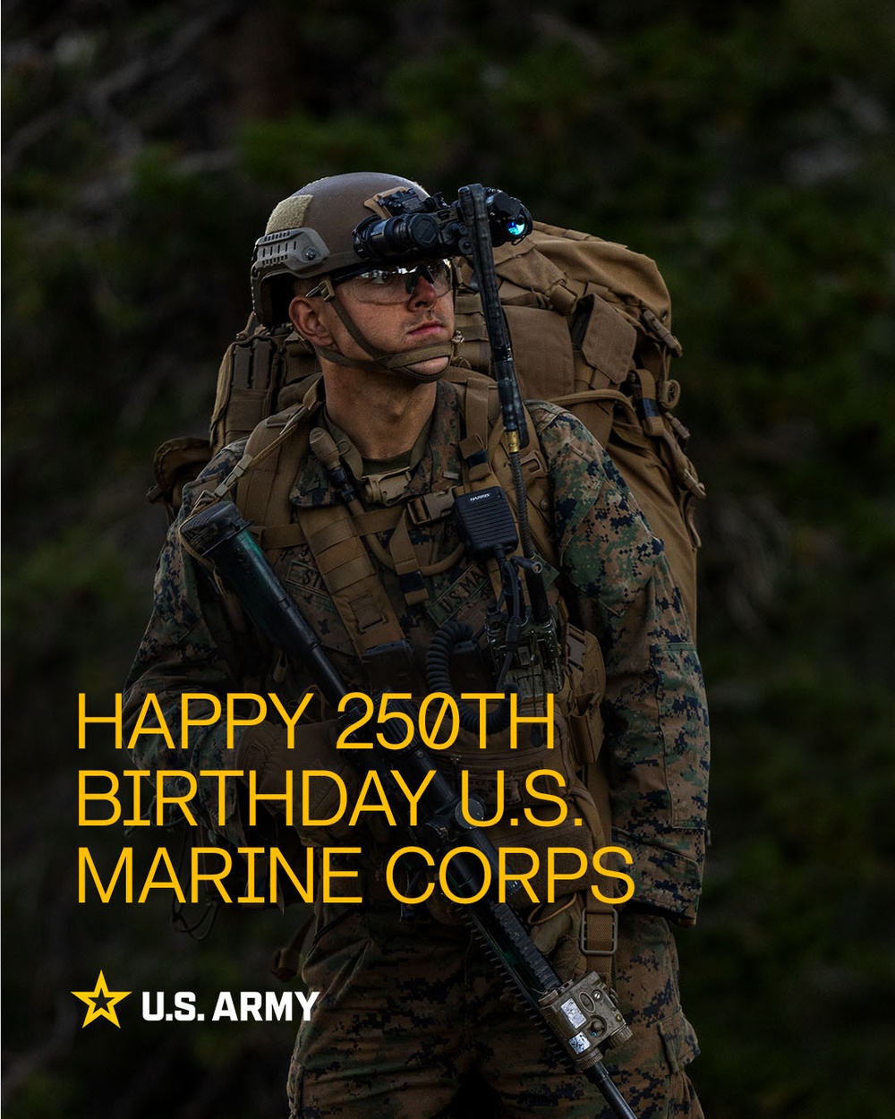 Social 4x5: Marine Corps Birthday Graphic