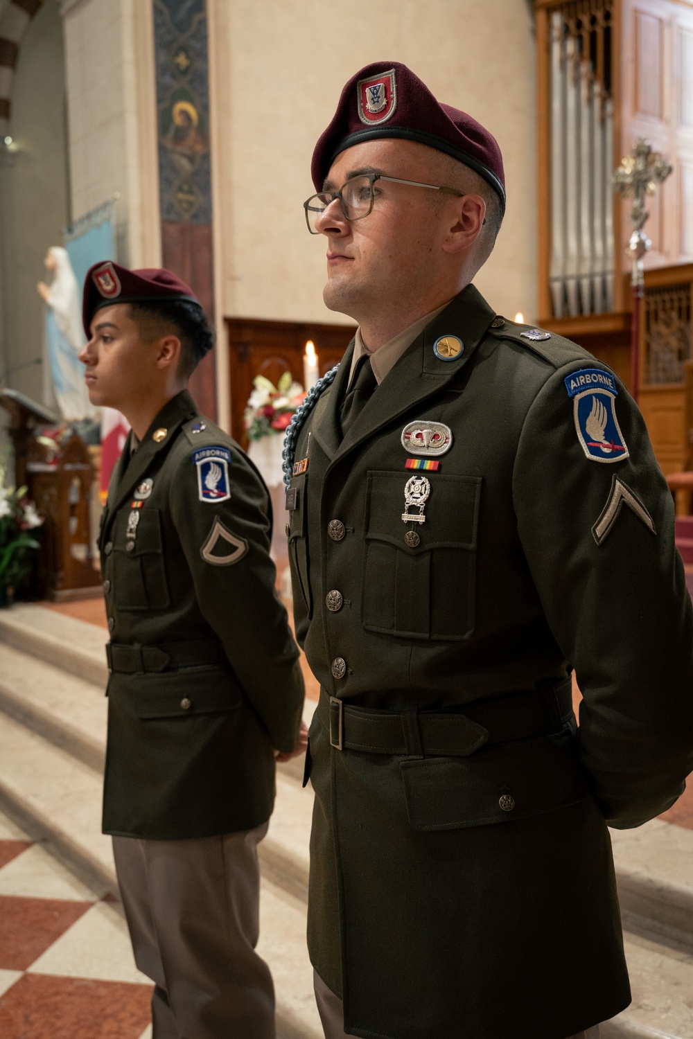 173rd Airborne Brigade Joins Italian State Police to Honor St. Michael’s Day in Vicenza