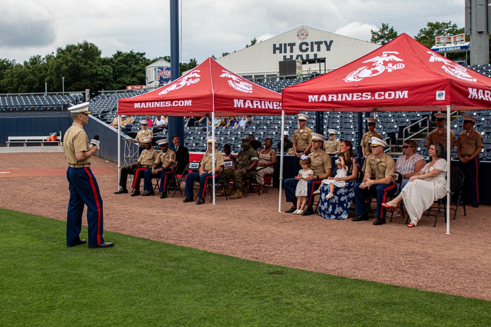 Recruiting Station Nashville Change of Command Ceremony