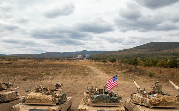 1st ABCT, 1st Infantry Division Conducts M1A2 Abrams LFAST in Bulgaria