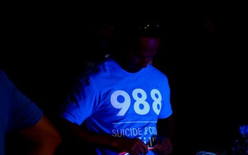 Suicide Prevention &amp; Awareness 5K Glow Run held