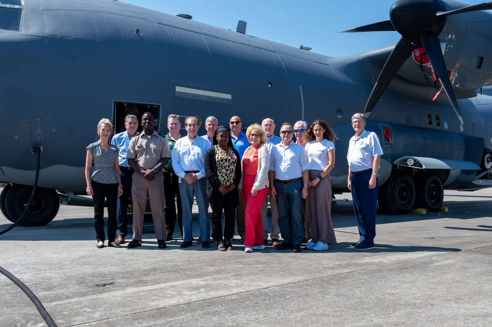 Florida Defense Support Commission tours Hurlburt Field