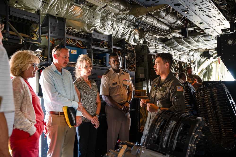 Florida Defense Support Commission tours Hurlburt Field
