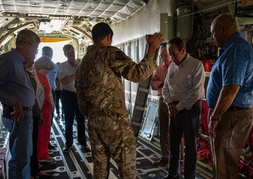 Florida Defense Support Commission tours Hurlburt Field