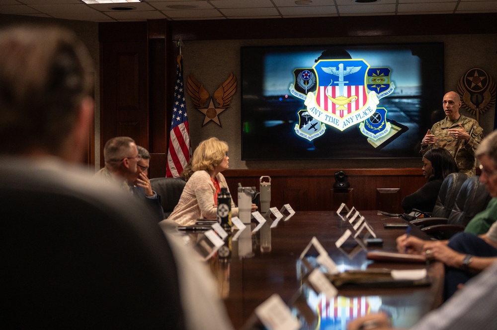 Florida Defense Support Commission tours Hurlburt Field