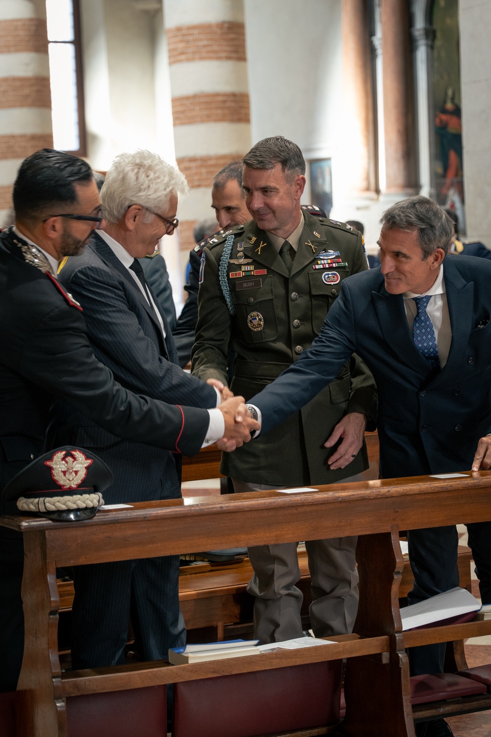 173rd Airborne Brigade Joins Italian State Police to Honor St. Michael’s Day in Vicenza