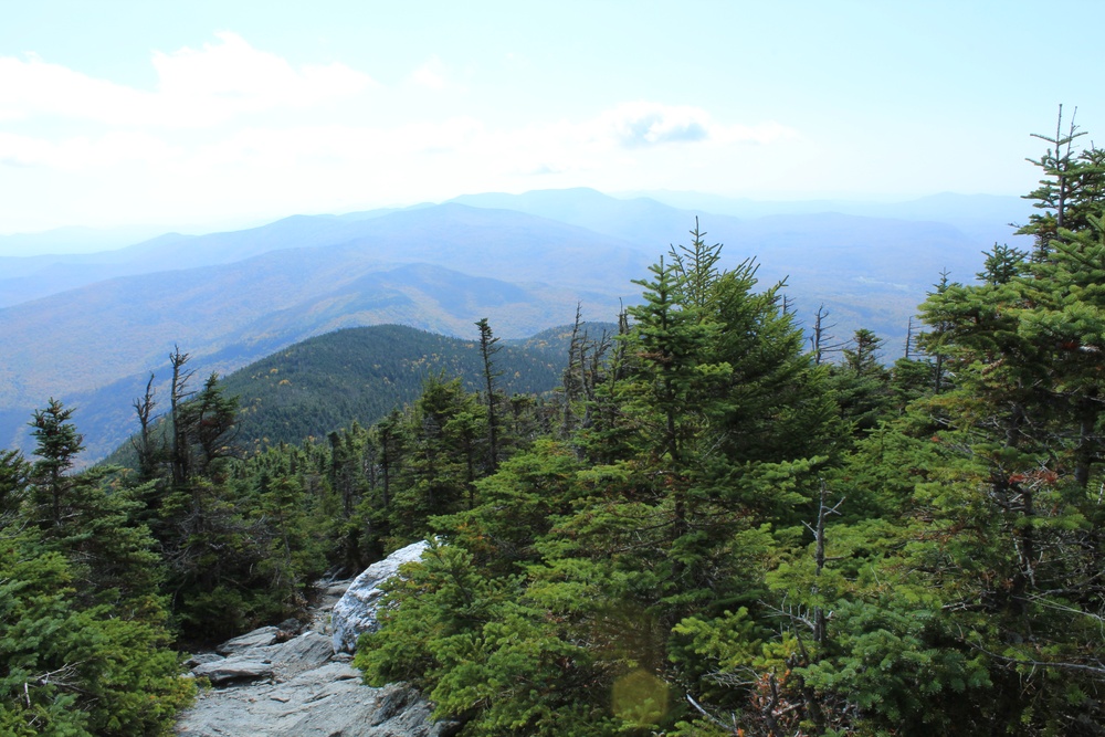 Fall hike to the top of Mount Abraham