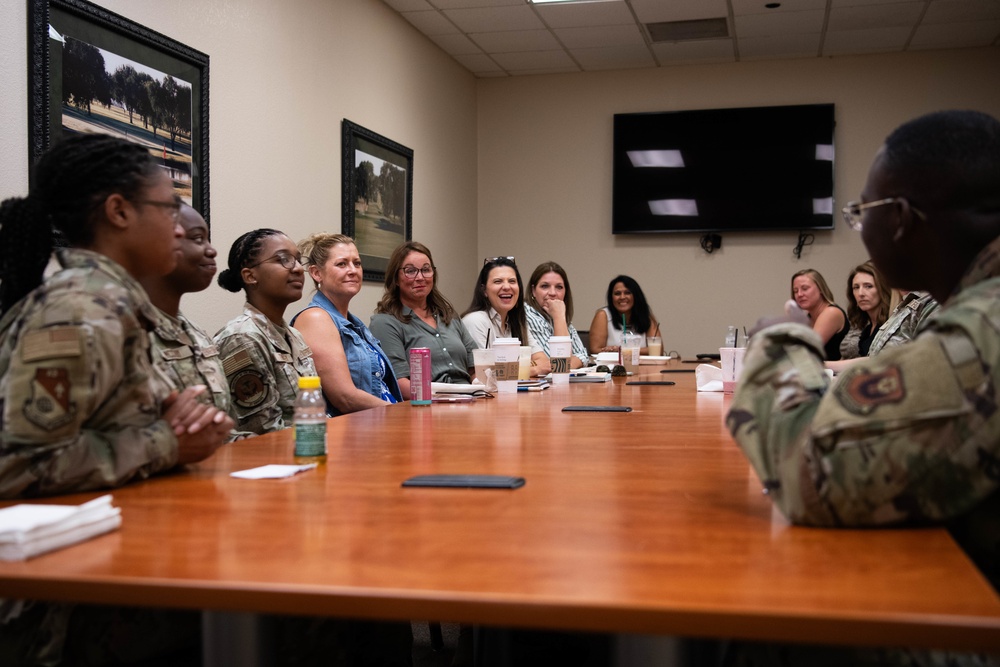 Steadfast Line hosts distinguished visitors from Air Force Special Operations Command
